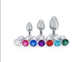 Luxury Diamond Butt Plugs Set of 3 small, medium, large